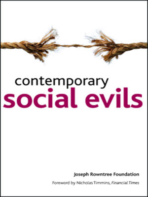 cover image of Contemporary social evils